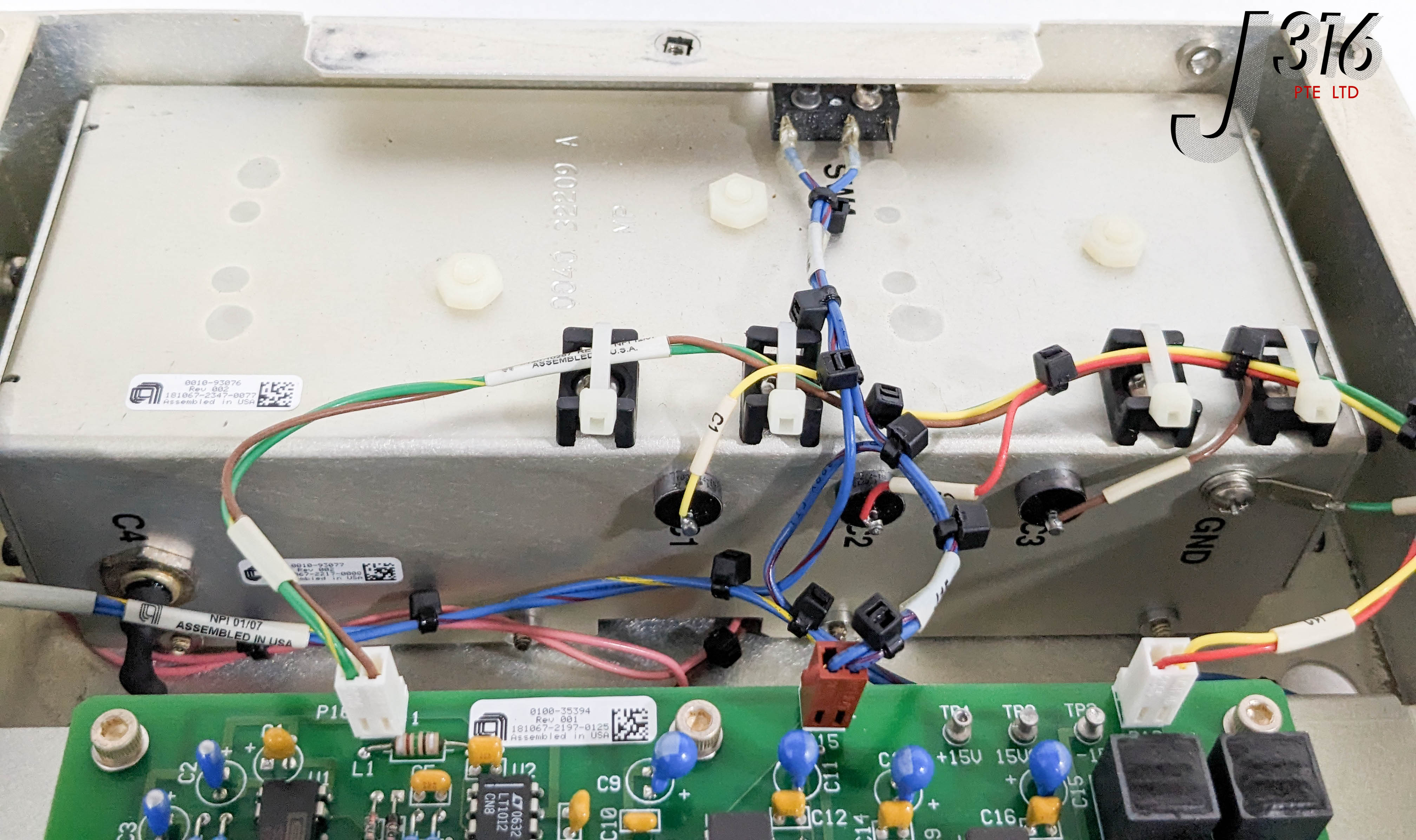 34304 APPLIED MATERIALS HV FILTER BOX ASSY W/ NEGATIVE P/S, DPS+
